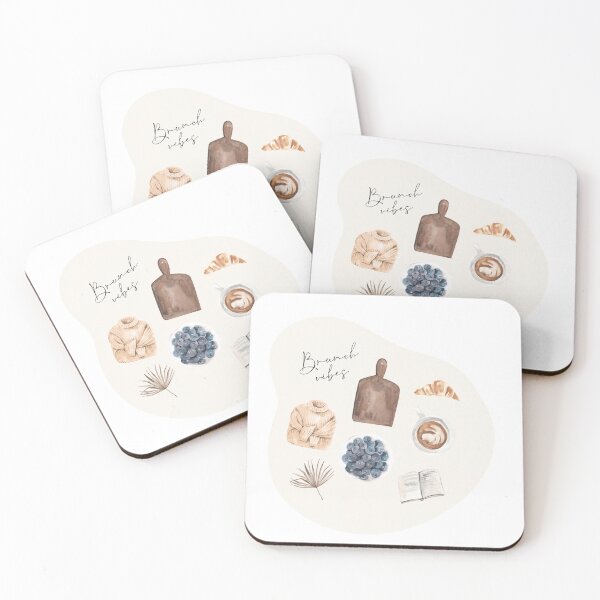 Item preview, Brunch Vibes Watercolor designed and sold by earthtokarly.