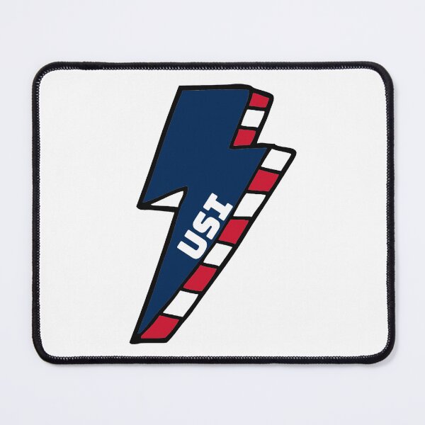 Item preview, USI University of Southern Indiana Lightning Bolt designed and sold by kkosmicki.