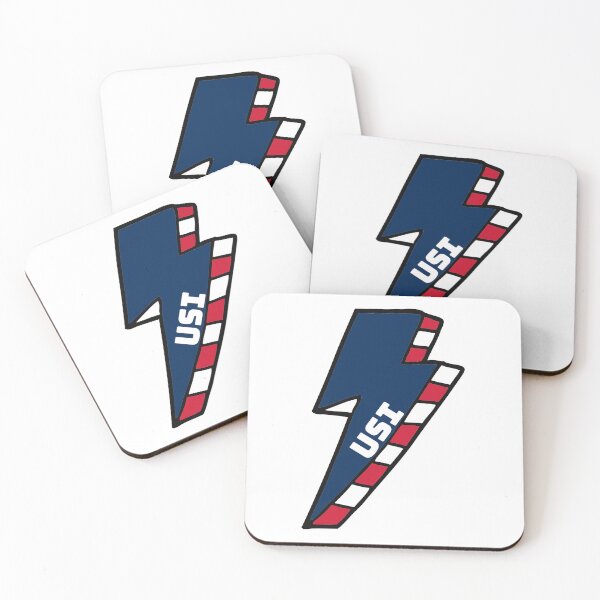 Item preview, USI University of Southern Indiana Lightning Bolt designed and sold by kkosmicki.