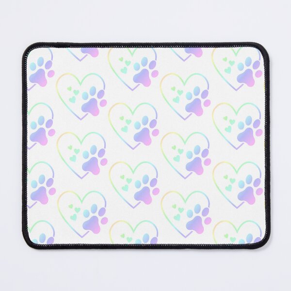 Item preview, Pastel Rainbow Paw Heart designed and sold by GOODWORX.