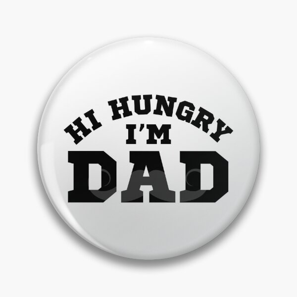 Artikelvorschau, Hallo hungrig, ich bin Papa, Papawitz, Papa-Geburtstagsgeschenk entworfen und verkauft von Teetreasure2.