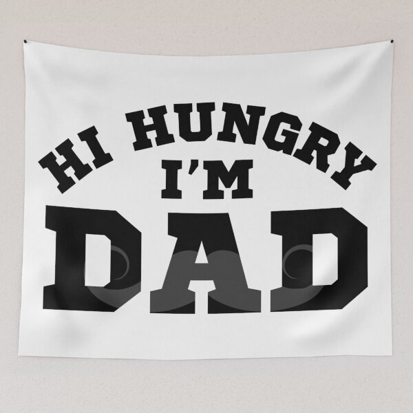 Item preview, Hi Hungry Im Dad, Dadjoke, Dad Birthday Gift designed and sold by Teetreasure2.