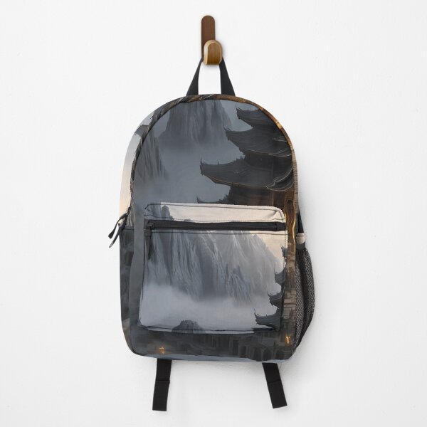 Item preview, Tuna Temple In The Cloudy Mountains designed and sold by TownVibrant.