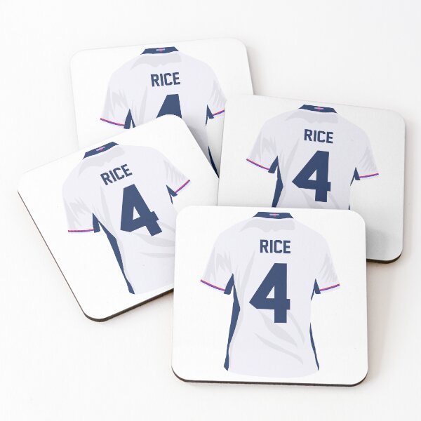 Item preview, Declan Rice Mediocampista defensivo central número 4 de Inglaterra designed and sold by GrizzlyCollective.