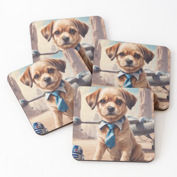 Item preview, a dog adorned with not just one, but two ties designed and sold by Alexaksil.