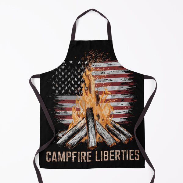 Item preview, Diseño patriótico de Campfire Liberties designed and sold by Quirky Shirts.
