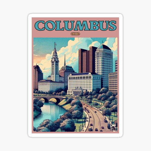 Item preview, Columbus, Ohio designed and sold by cloudland.