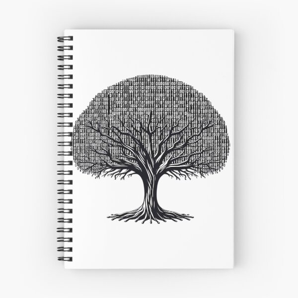 Item preview, Artificial Intelligence Tree Of Life Synthetic Wisdom Binary Branches designed and sold by SportsT-Shirts.