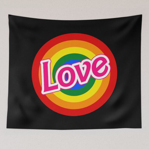 Item preview, Gay Pride Rainbow Target - Pride Rainbow Bullseye - love designed and sold by Thelittlelord.