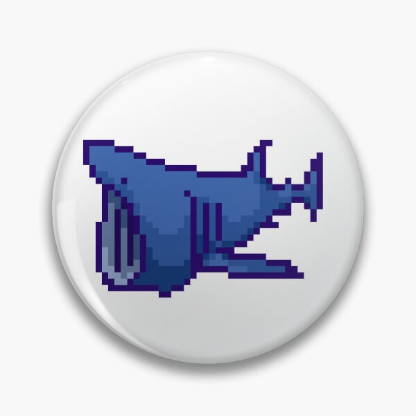 Item preview, Pixel Basking Shark designed and sold by ColourMinx.