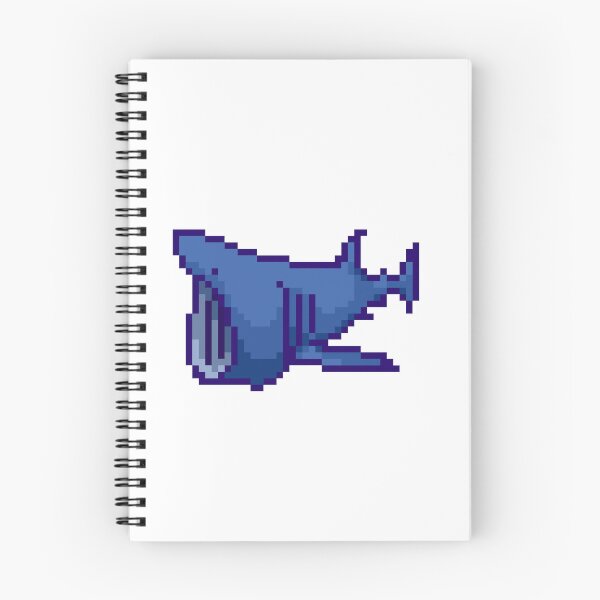 Item preview, Pixel Basking Shark designed and sold by ColourMinx.