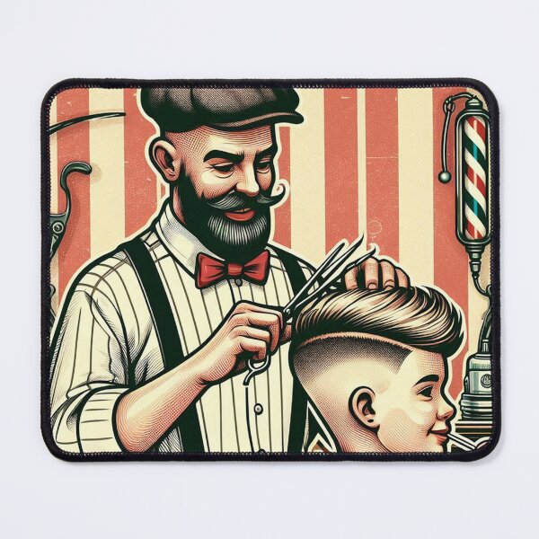 Item preview, Barbero Man designed and sold by MarElfArtelier.