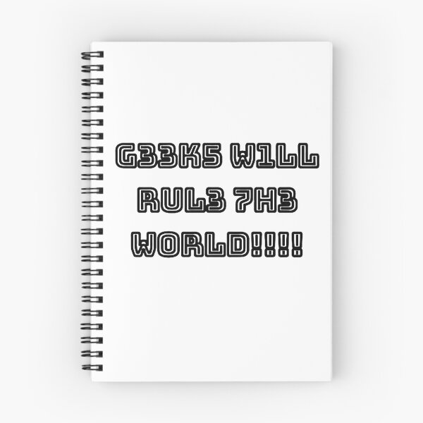 Item preview, Geeks will Rule the World designed and sold by NinaHeels.