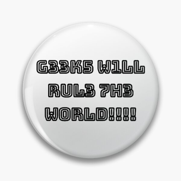 Item preview, Geeks will Rule the World designed and sold by NinaHeels.