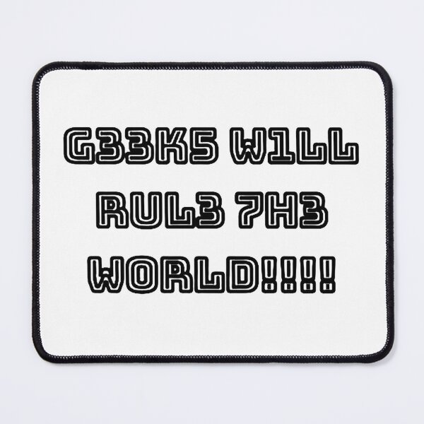 Item preview, Geeks will Rule the World designed and sold by NinaHeels.