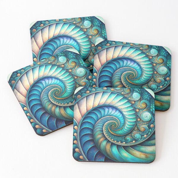 Item preview, fibonacci spiral designed and sold by jkrphoto.