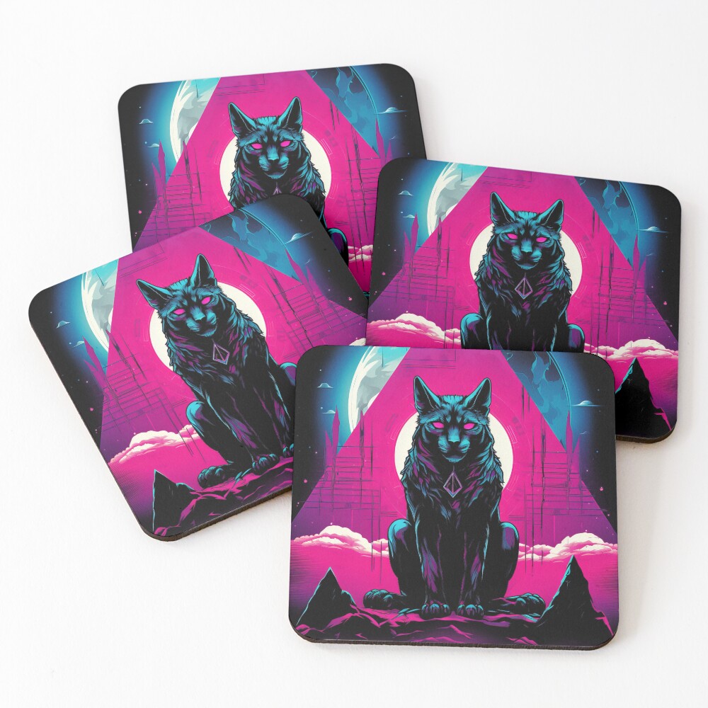 Item preview, Coasters (Set of 4) designed and sold by SpaceBossStore.