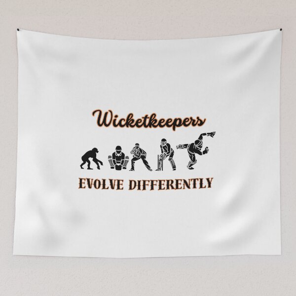 Item preview, wicketkeepers evolve differently designed and sold by IFarty.