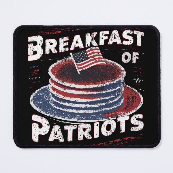 Item preview, Breakfast of Patriots Pancake Design designed and sold by Quirky Shirts.