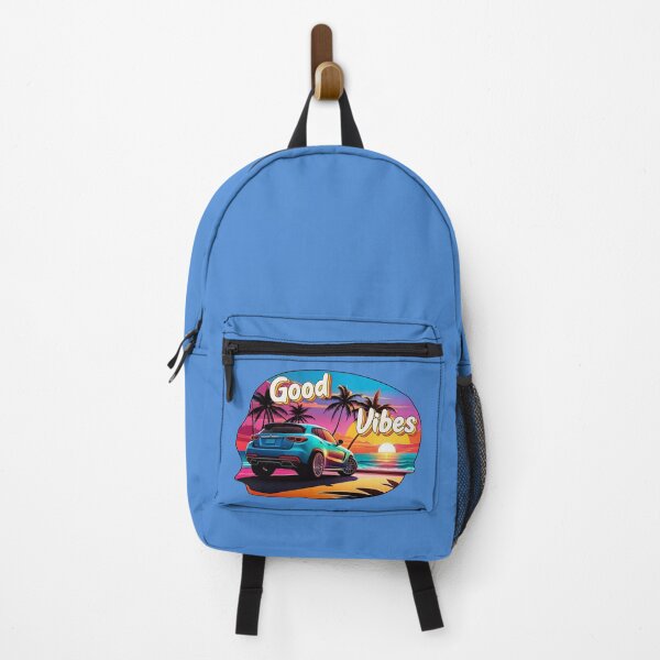 Item preview, Good Vibes Car On Sunset Beach designed and sold by TheArtOfPat.