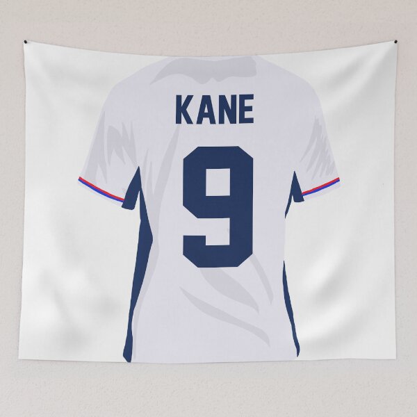 Item preview, Harry Kane England Captain Number 9  designed and sold by GrizzlyCollective.