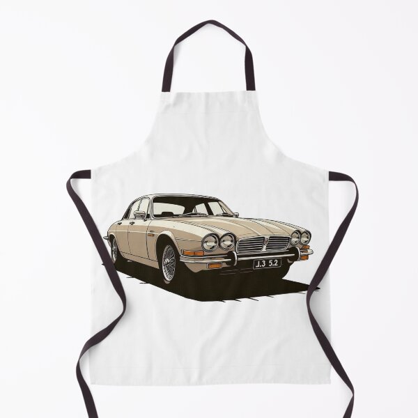 Item preview, Elegant Jaguar XJ12 5.3 Series II Illustration - Perfect Redbubble Pick designed and sold by MiszungART.