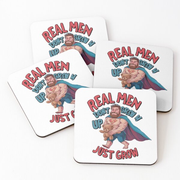 Item preview, Funny graffiti "Real men don't grow up, they just grow" designed and sold by BestBest2023.