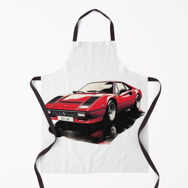 Item preview, 1986 Ferrari 328 GTB Classic Sports Car Artwork - Exclusive Redbubble Design designed and sold by MiszungART.