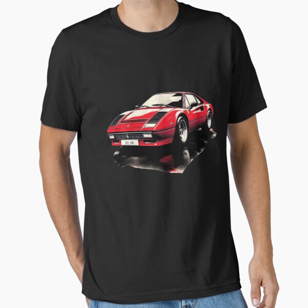 Item preview, 1986 Ferrari 328 GTB Classic Sports Car Artwork - Exclusive Redbubble Design designed and sold by MiszungART.