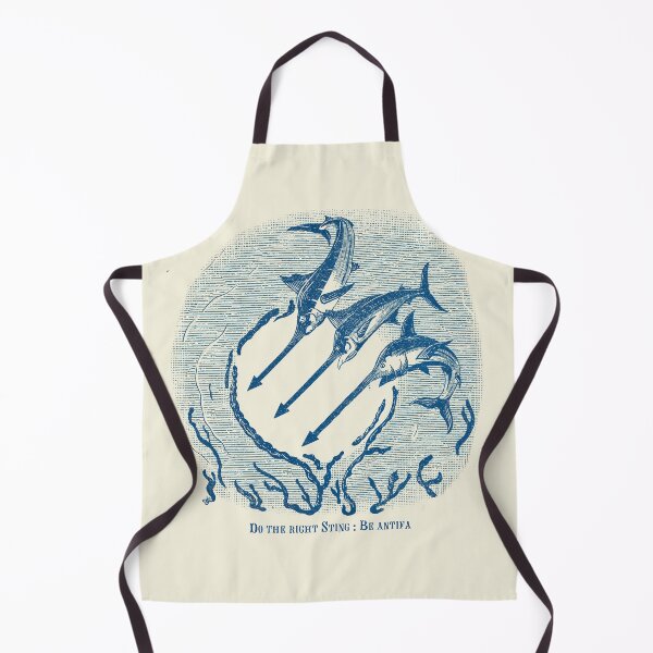 Item preview, Do the right sting : Antifa Swordfish designed and sold by Loki Propagandart.