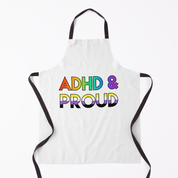 Item preview, ADHD & proud - nonbinary designed and sold by ramsaybaggins.