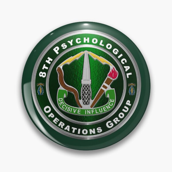 Item preview, 8th PSYOPS  Psychological Operations Group Airborne designed and sold by SoldierAlways.