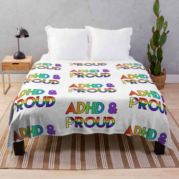 Item preview, ADHD & proud - intersex designed and sold by ramsaybaggins.