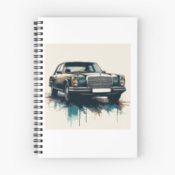 Item preview, Vintage 1991 Mercedes 600 SEL W140 Artwork - Classic Car Enthusiast’s Choice designed and sold by MiszungART.