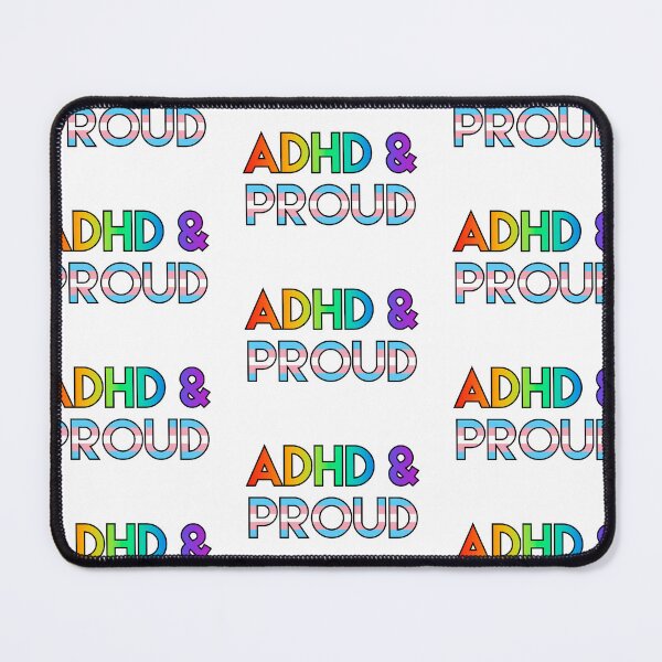 Item preview, ADHD & proud - transgender designed and sold by ramsaybaggins.