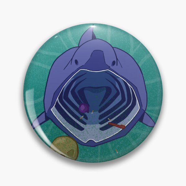 Item preview, Basking Shark illistration designed and sold by ColourMinx.