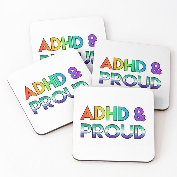 Item preview, ADHD & proud - gay designed and sold by ramsaybaggins.