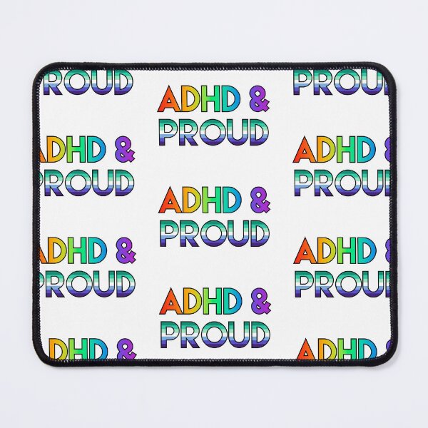 Item preview, ADHD & proud - gay designed and sold by ramsaybaggins.