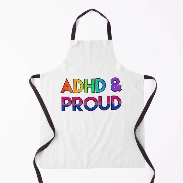 Item preview, ADHD & proud - bisexual designed and sold by ramsaybaggins.