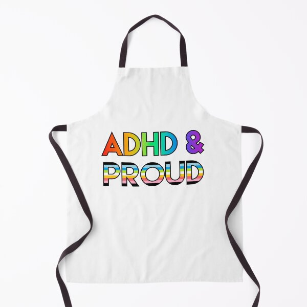 Item preview, ADHD & proud - queer designed and sold by ramsaybaggins.