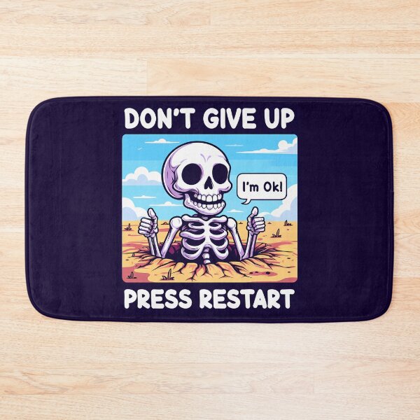 Item preview, Don't Give Up, Skeleton! designed and sold by Voysla.