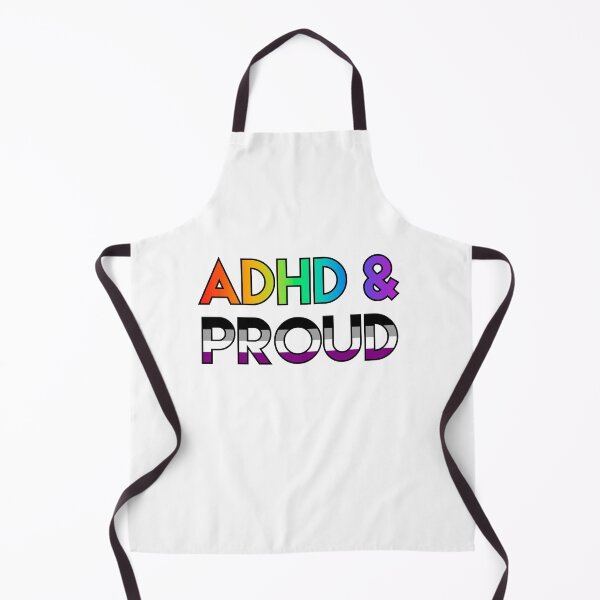 Item preview, ADHD & proud - asexual designed and sold by ramsaybaggins.