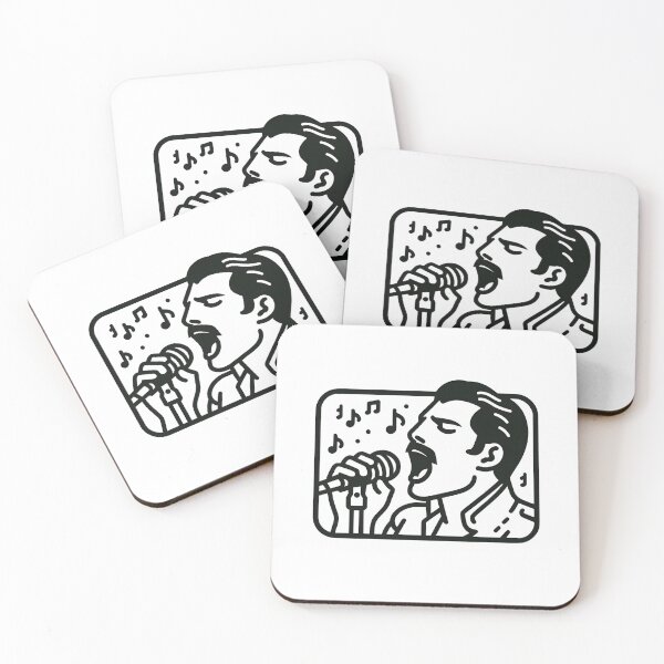 Item preview, Passionate Singer - Line Art - Rock Music designed and sold by Fenay Designs.