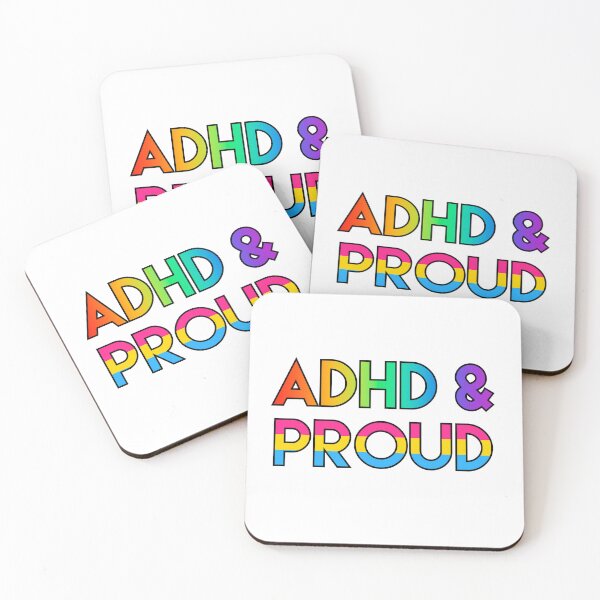 Item preview, ADHD & proud - pansexual designed and sold by ramsaybaggins.
