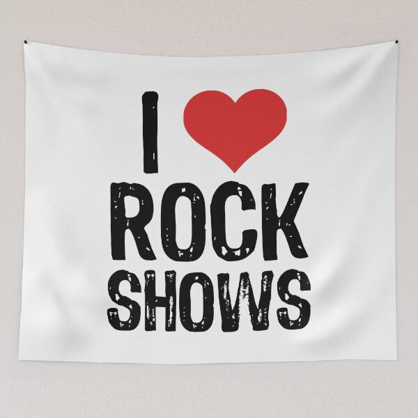 Item preview, I Love Rock Shows designed and sold by The "I Love Everything" Shop.