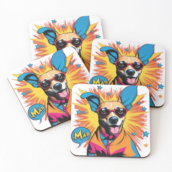Item preview, Mad colorfull dog designed and sold by Krasawcew.