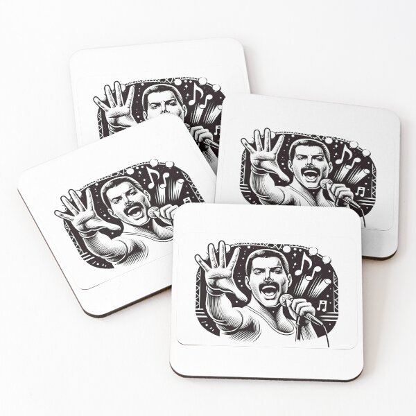 Item preview, Electrifying Singer - Line Art - Rock Music designed and sold by Fenay Designs.