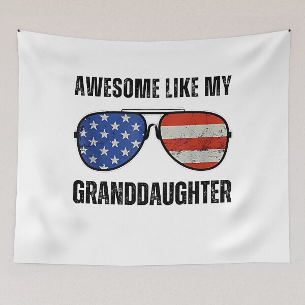 Item preview, Awesome Like My Granddaughter 4Th Of July Fathers Day designed and sold by Miumed.