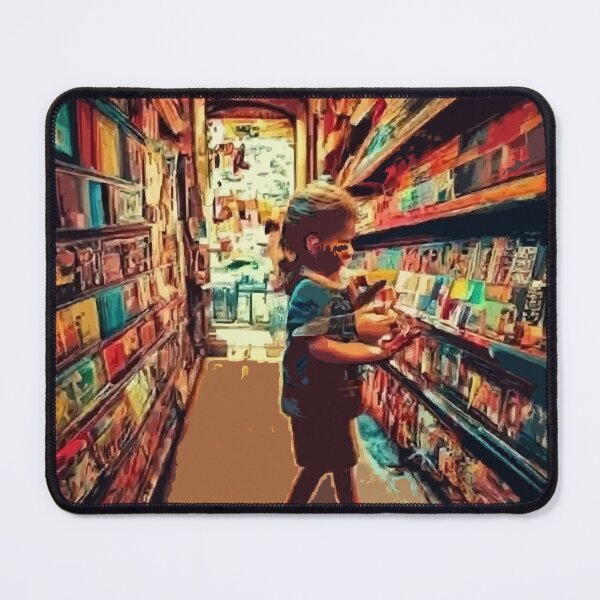 Item preview, Literary Treasures: Vintage Bookstores designed and sold by bb-15artstudio.