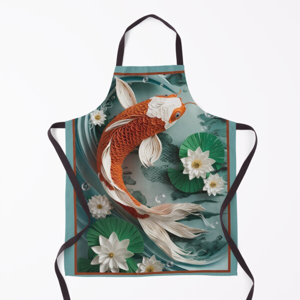 Item preview, Cut Paper Koi designed and sold by RWCarpenter.
